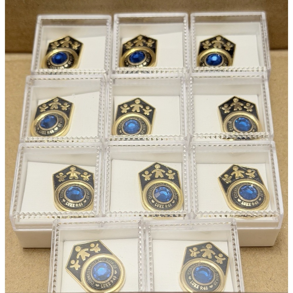 Award Pins LOT 11 Teacher Student Excellence Recognition Children First NEW Box